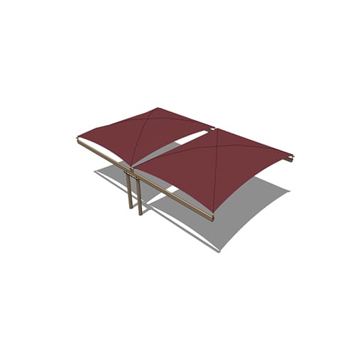 Double Cantilever Shade System - 38' x 25'
