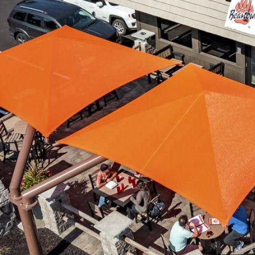 Double Offset Single Post Pyramid preview 2