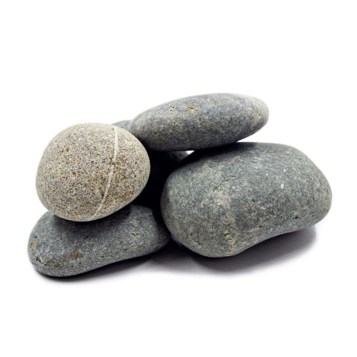 Decorative Rock: Black Mexican Beach 3" - 5"