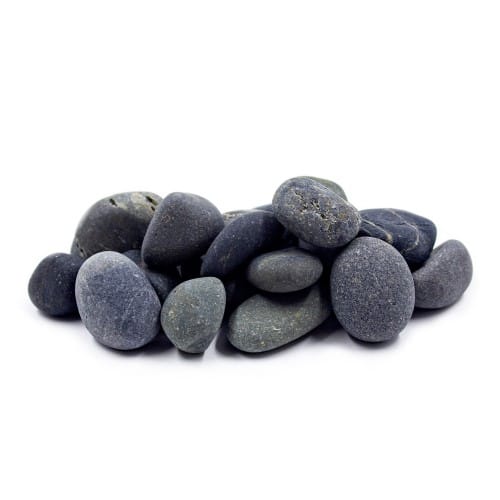Decorative Rock: Black Mexican Beach 1/2"-1"