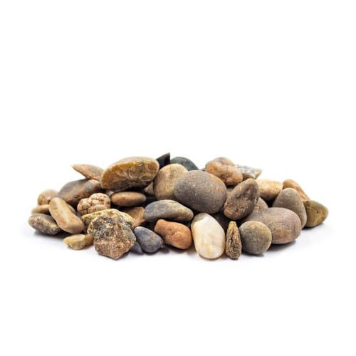 Decorative Rock: Clean River Rock 7/8"-1 1/2"