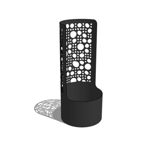 Backdrop Cylinder w/ Trellis (BDC-P1)