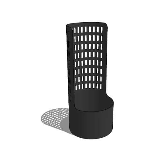 Backdrop Cylinder w/ Trellis (BDC-P4)