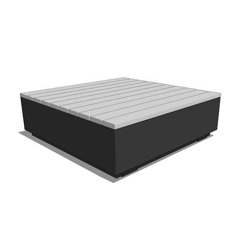 Kingston Backless Platform Bench (KNG3)