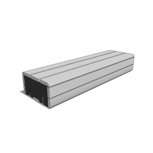 Drape Timber 61" Backless Bench, End-to-End Slats (DRPT2-1-3)