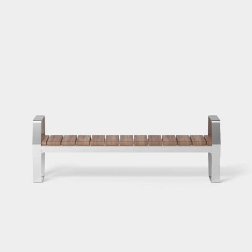 Marina Timber Backless Bench 