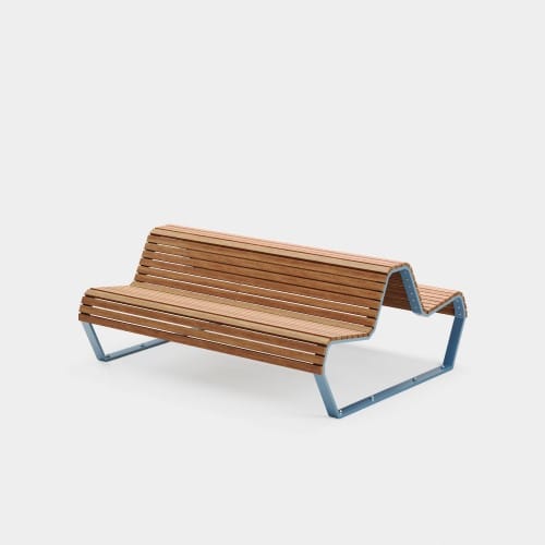 Dek Backed Platform Bench