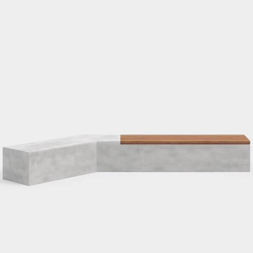 Flinders Timber Backless Bench  preview 2