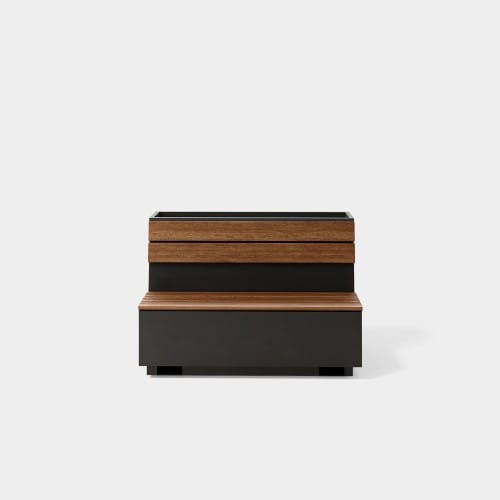 Kingston Backed Planter Bench  preview 2