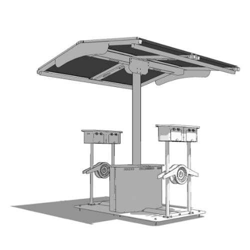 Phoenix e-Bike & e-Scooter Charging Station (1100)