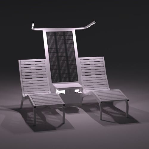 Aquarius Solar Lounge