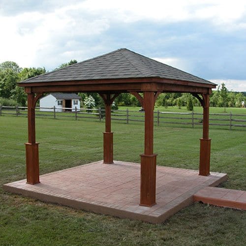 Traditional Wood Pavilion preview 2