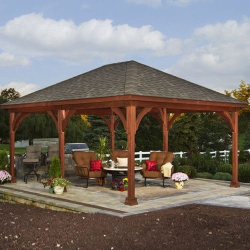 Traditional Wood Pavilion preview 3
