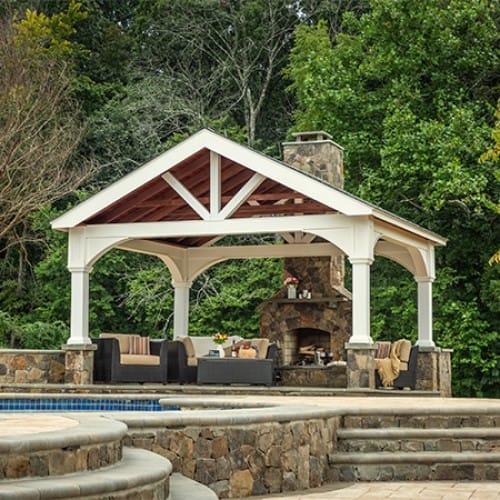 A-Frame Vinyl Pavilion