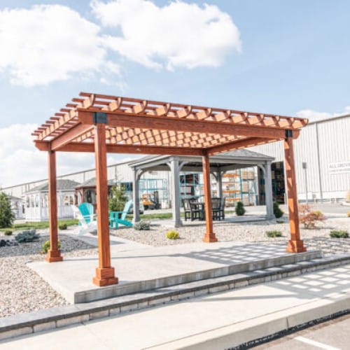 Hollander Wood Pergola
