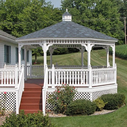 Octagon Wood Gazebo