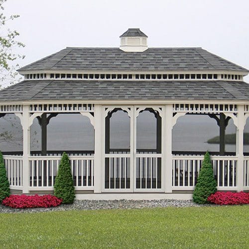 Oval Vinyl Gazebo