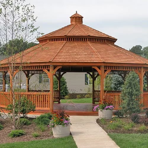Dodecagon & Hexagon Gazebos