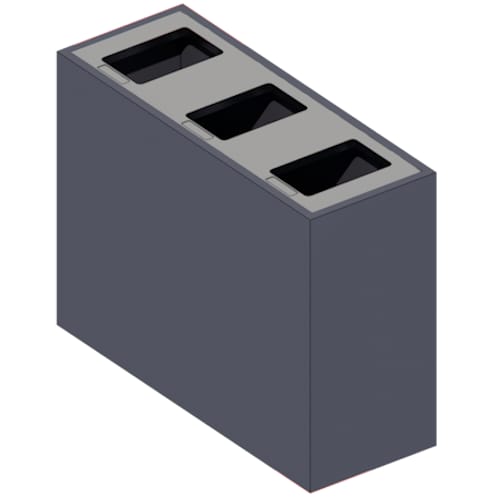 Aristata Triple Full Lid
