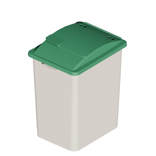 Waste Watcher XL 24" Vented Flip Lid