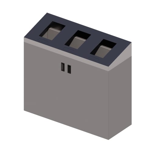 Summit Triple Sloped Lid
