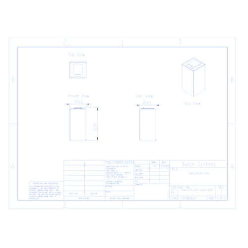 Spectrum Cube Lift Lid