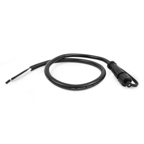 Male Pigtail - 2 Foot - 14 AWG - Black preview 2