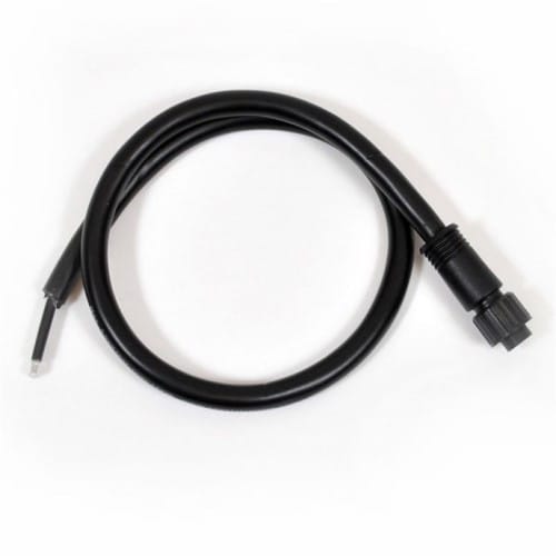 Female Pigtail - 2 Foot - 14 AWG – Black preview 3