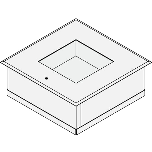 Valve Box with Hidden Flange (BTA-BTV)