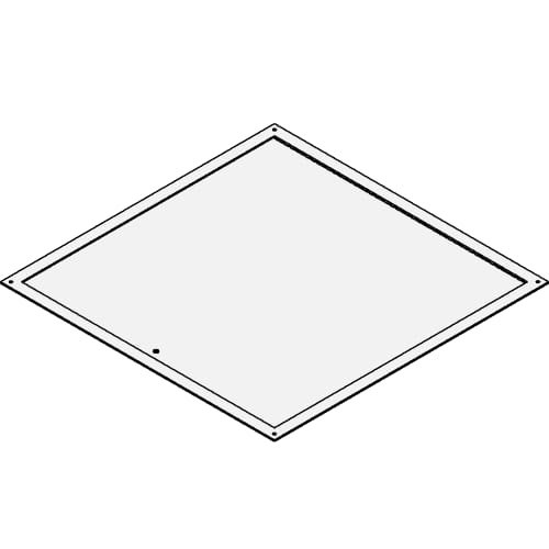 Flush Universal Surface Mounted Access Door with Exposed Flange (SFM-00)