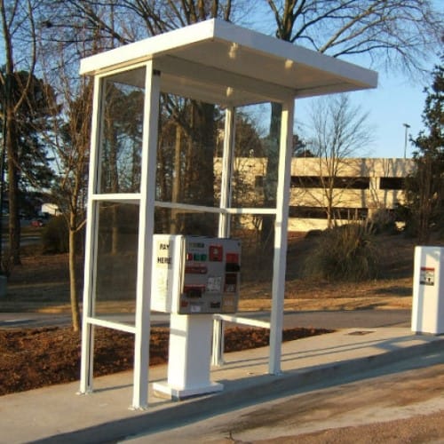 Pay-On-Foot / Pay-In-Lane Shelter