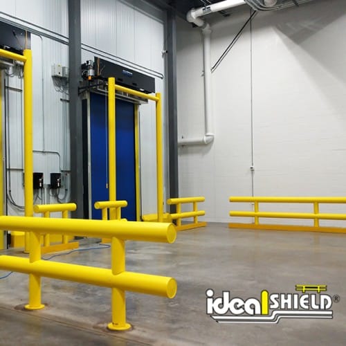 Core-In Two-Line Heavy Duty Guardrail