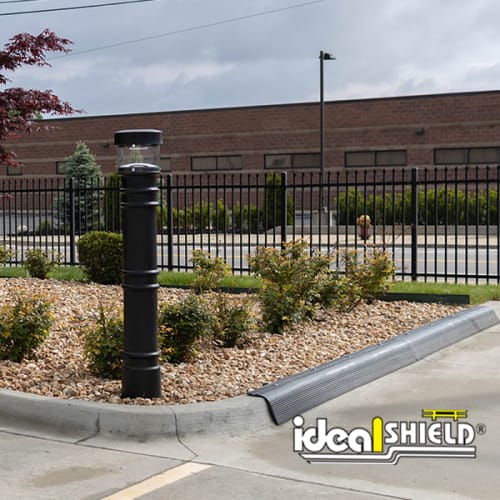 Solar (UV) Lighted Bollard Cover preview 2