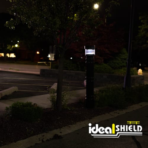Solar (UV) Lighted Bollard Cover preview 4