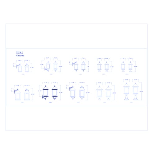 Complete Product Catalog: Havana Collection