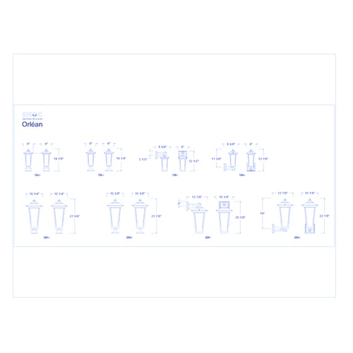 Complete Product Collection: Orleans Collection