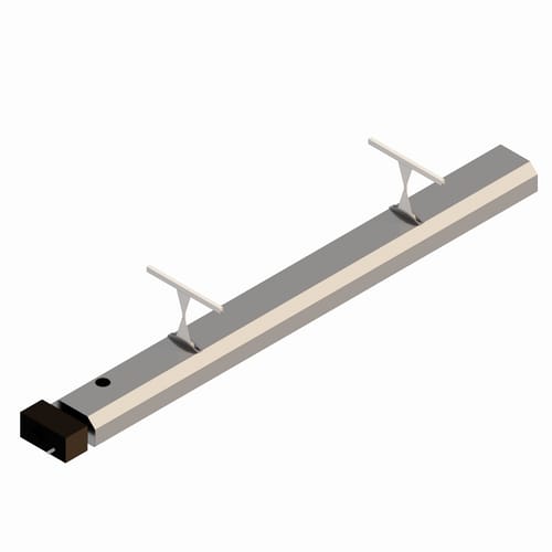 DSRF Series - Gas Fired, Decorative, Two Stage, Vented Low Intensity Tube Heater