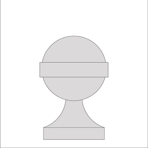 Vanbrugh Ball (E710A) & Base (E120B) preview 2