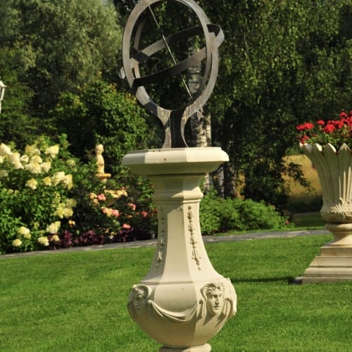 Adam Sundial Plinth - x700 Armillary Sphere (D130)