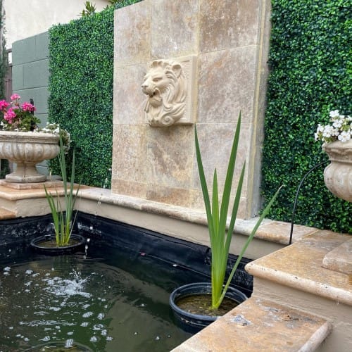 Lion Wall Fountain (C310) preview 2