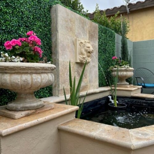 Lion Wall Fountain (C310) preview 3