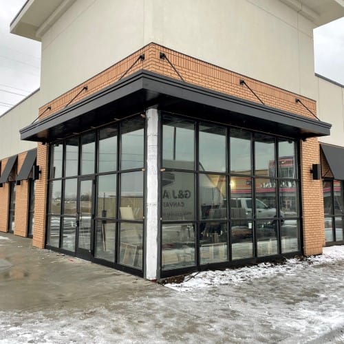 Standard Metal Canopy With Pans preview 2