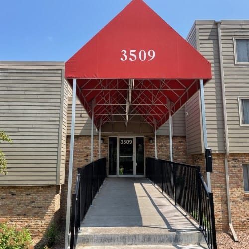 Peaked/Gable Fabric Canopy preview 5