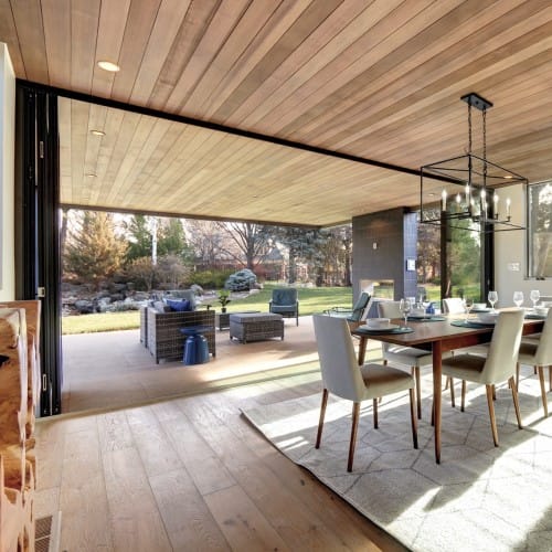 Signature Aluminum "Slide-Pivot-Stack" Glass Doors