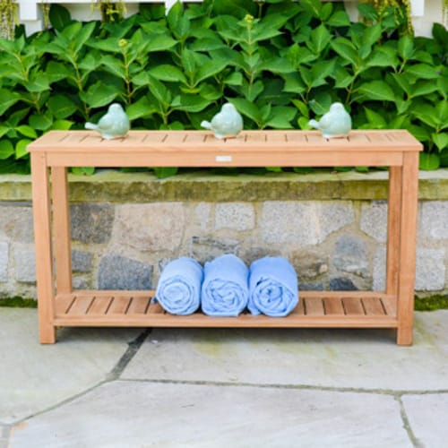 Newport Console Table with lower Shelf 60" (NP60CS) preview 4
