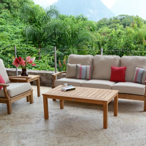 Newport Rectangle Coffee Table 48" (NP48CF) preview 3