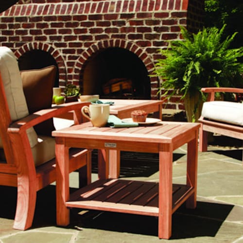 Newport Side Table with Lower Shelf (NP22SH) preview 3