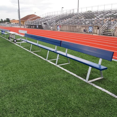 Portable Team Bench with Backrest  preview 4