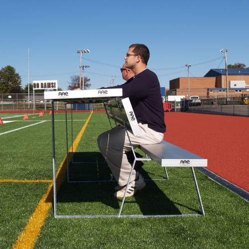 Portable Team Bench with Shelf  preview 2