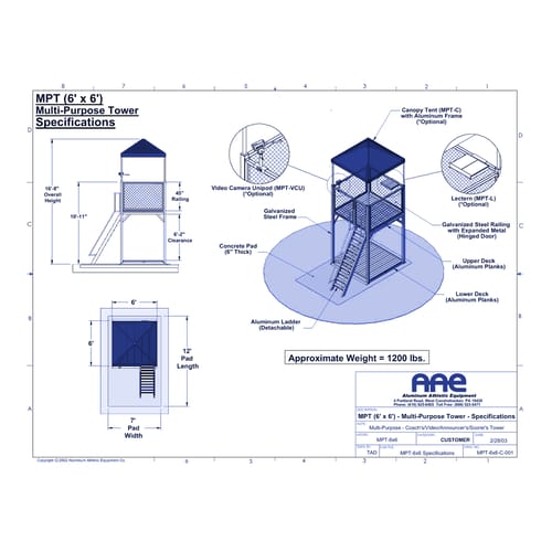 Multi-Purpose Tower (MPT-6x6)